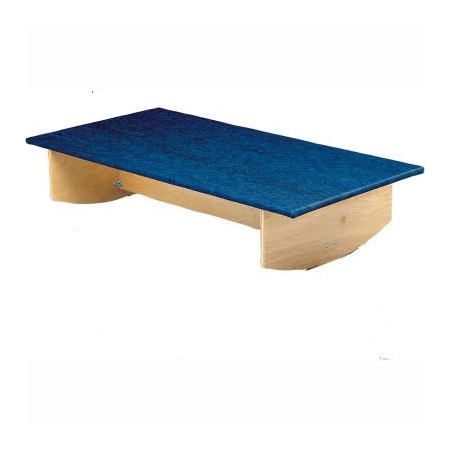 Fabrication Enterprises Rocker Board, Wooden with Carpet, Side-to-Side, 60"L x 30"W x 12"H 32-2020
